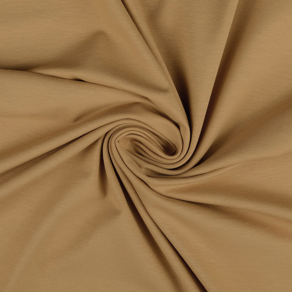 Tissu Jersey De Coton Sopo Caramel Tissus Hemmers