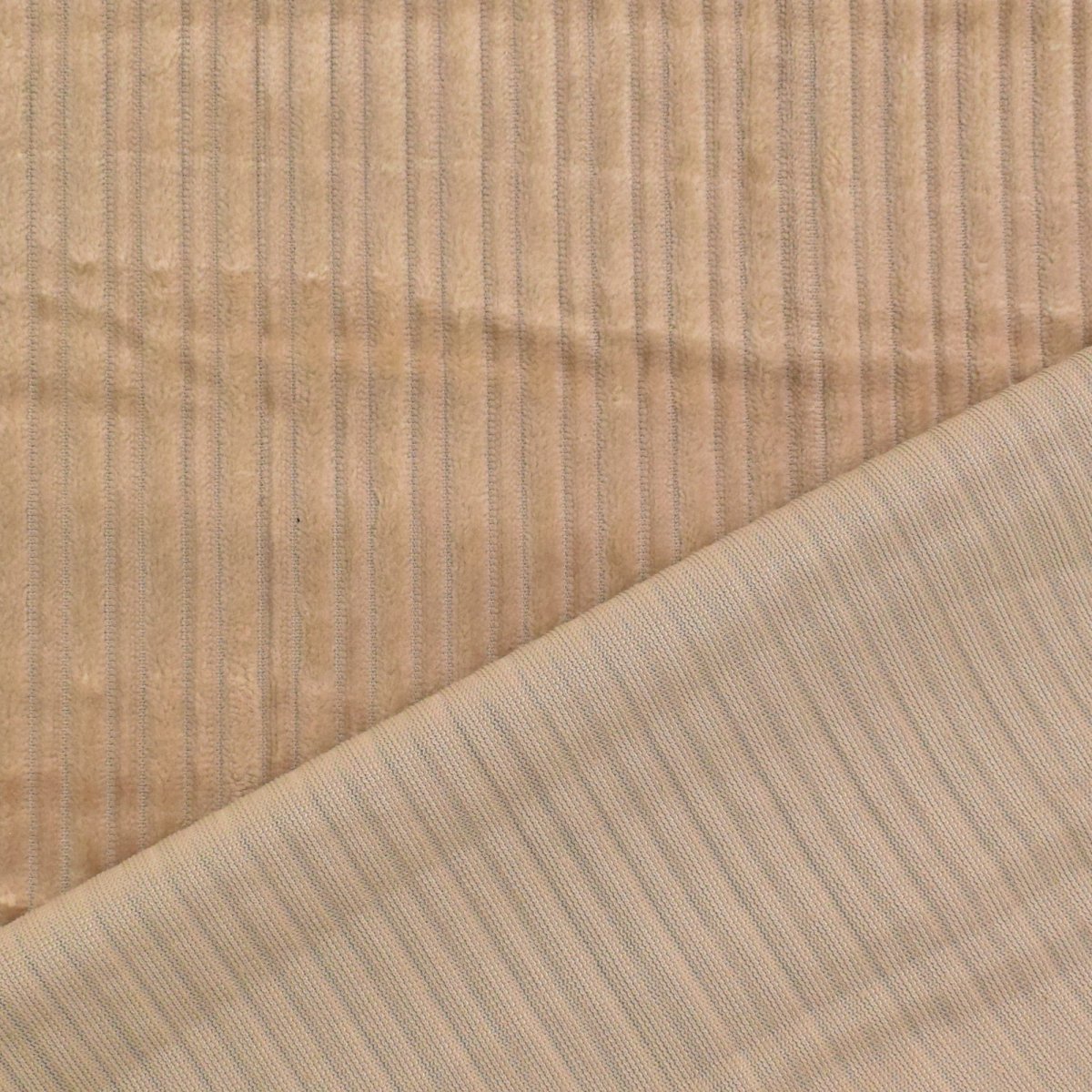 Polyester Corduroy Feli Beige Stoffen Hemmers