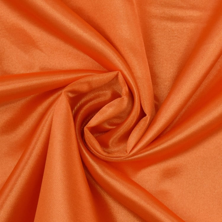 Satin Orange Tissus Hemmers