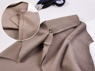 Zuschnitt / Eingrifftaschen nähen
