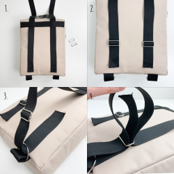Fixer les bretelles du sac à dos