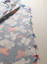 Seitennähte schließen