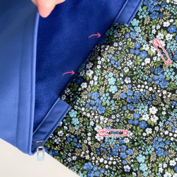 Taschenklappe annähen