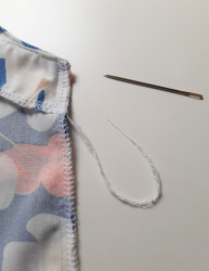 Seitennähte schließen