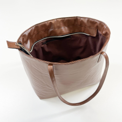 Coudre ensemble le sac et la doublure