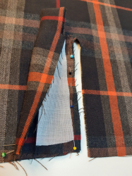 Ärmelblenden annähen