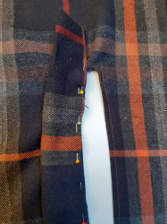 Ärmelblenden annähen