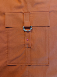 Coudre les rabats aux jambes de pantalon