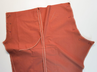 Coudre le devant et le dos du pantalon