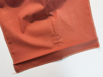 Ourlet du pantalon