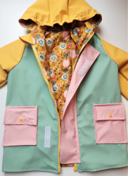 Außen- und Innenjacke zusammennähen