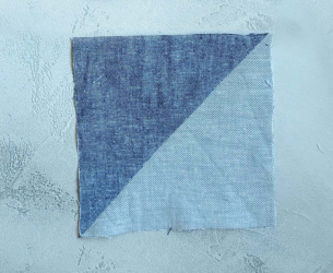 Coudre les triangles ensemble