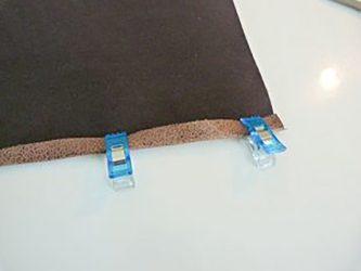 Préparer le fond du sac