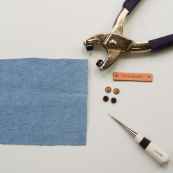Leren labels