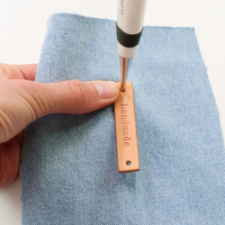Leren labels
