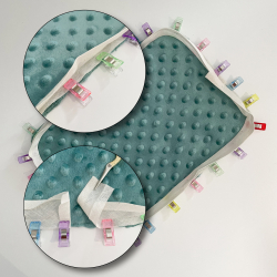 Couture d'un biais Variante A