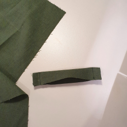 Einseitige Paspeltaschen (fake)