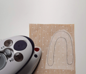 En option : patch sur l'extérieur du sac