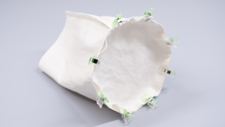 Seitenteil an den Boden nähen