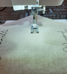 Tannenbäume zusammennähen