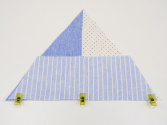 Coudre les voiles à la coque