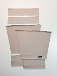 Jambières avec bord-côte