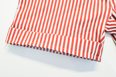 Assembler le short et l'ourlet