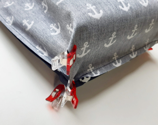 Coudre le sac extérieur