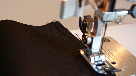 Seitennähte/Boden schließen