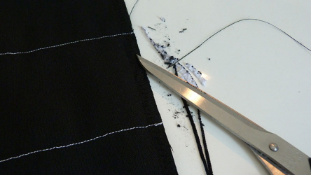 Seitennähte/Boden schließen