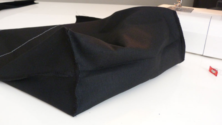 Seitennähte/Boden schließen