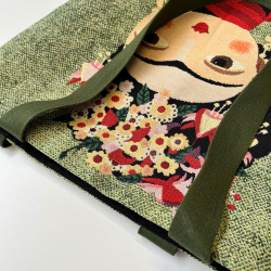 Surpiquer l'ouverture du sac