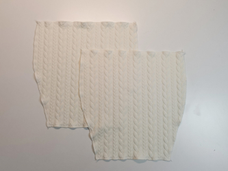Jambières sans bords-côte (avec élastique)