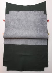 Taschenvorderteil vorbereiten