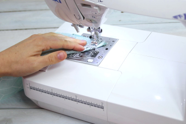 Coudre la poche pour lingettes humides