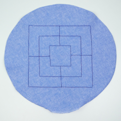 Coudre ensemble vos deux pièces de tissu