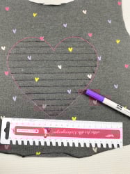 Dessiner des lignes et les coudre