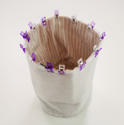 Coudre le panier extérieur à la doublure