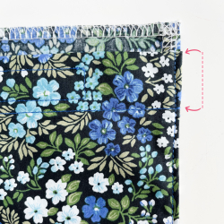 Innentasche Flauschband