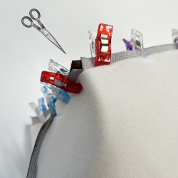 Coudre les pièces du sac extérieur