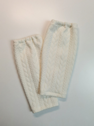 Jambières sans bords-côte (avec élastique)