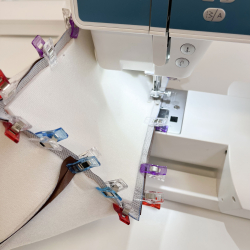 Coudre les pièces du sac extérieur