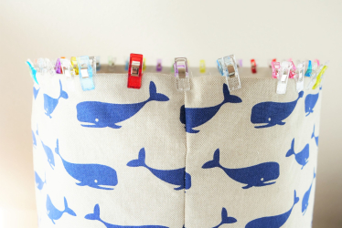 Coudre les deux sacs ensemble
