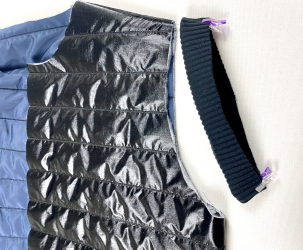 Bündchen ausmessen und annähen