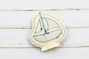 Schiffchen zusammennähen