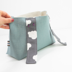 Coudre le sac extérieur et la doublure ensemble