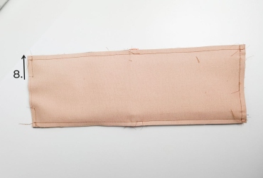 Coudre les parties du sac ensemble
