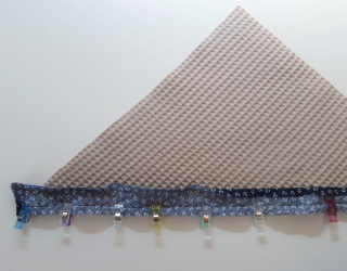 Coudre les poches triangulaires