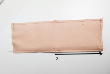 Coudre les parties du sac ensemble