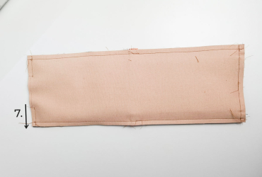 Coudre les parties du sac ensemble